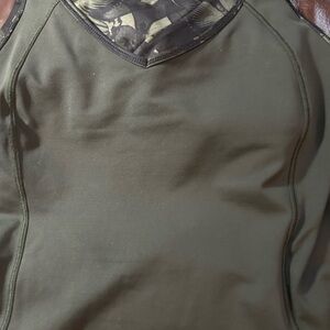 Lululemon green top and new condition